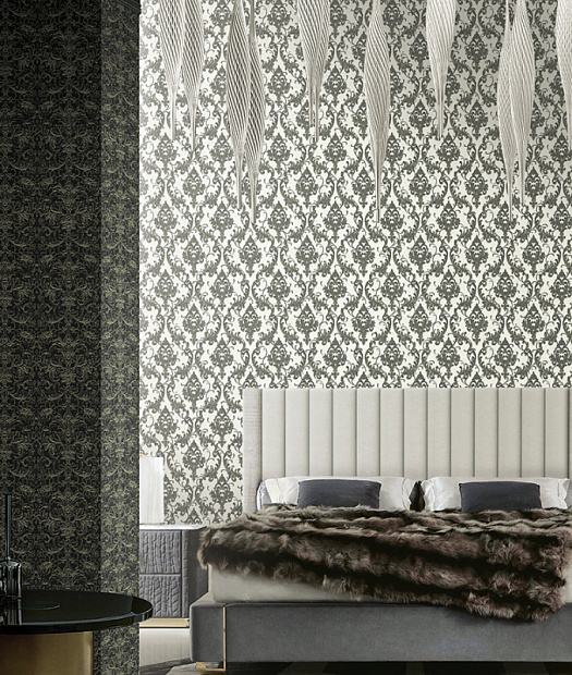 Обои в интерьере артикул 83347, 83356, Parma, Decori & Decori